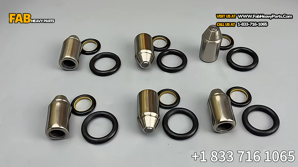 6x Fuel Injector Nozzle 2S4442 3S6638 4F4236 6H3364 8N5986 Fits For Caterpillar 3304 3306 3333C