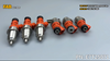 6x Fuel Injectors E7T25071 68F-13761-00-00 Fits for Yamaha Outboard HPDI 150-200 HP