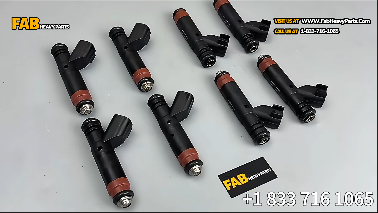 8PCS Fuel Injectors 53032145AA RL032145AA Fits for Jeep 2001-2004 Grand Cherokee for Dodge 2002-2003 Ram 1500, 2001-2003 Durango/Dakota, 4.7L