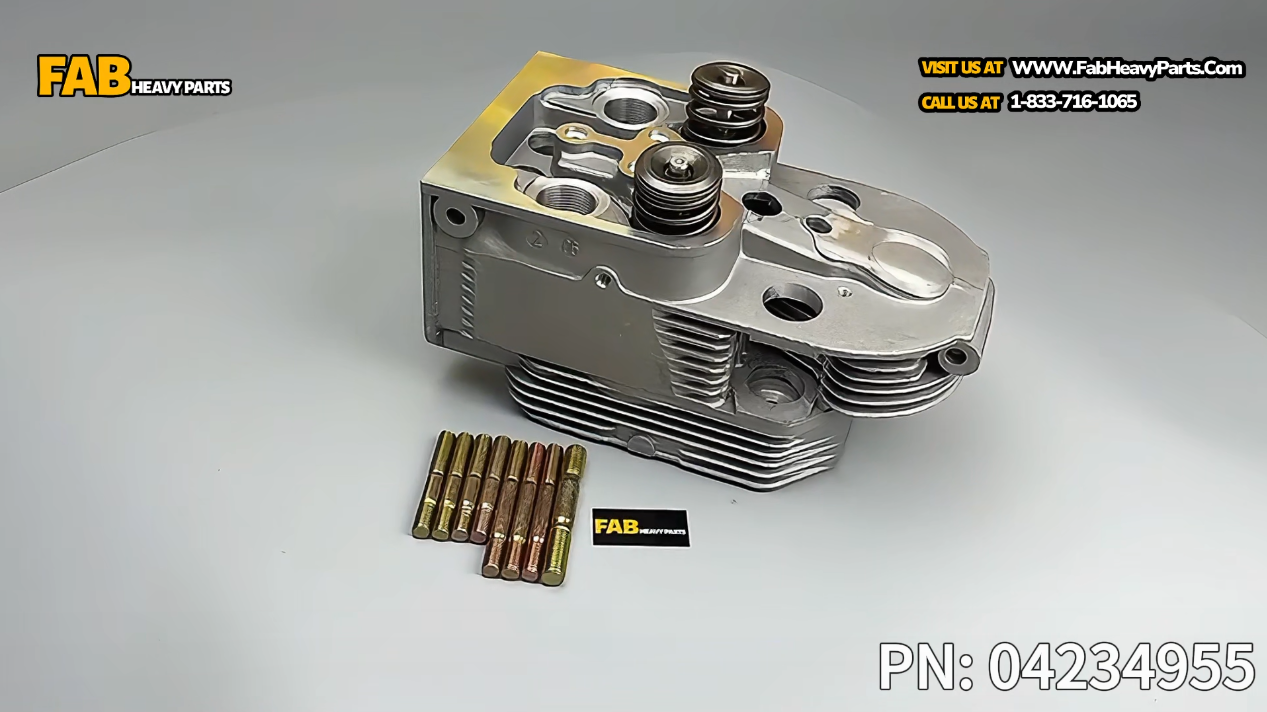 Complete Cylinder Head w/ Valves 04234955 Fits For Deutz F3L914 F4L914 F6L914 Engine