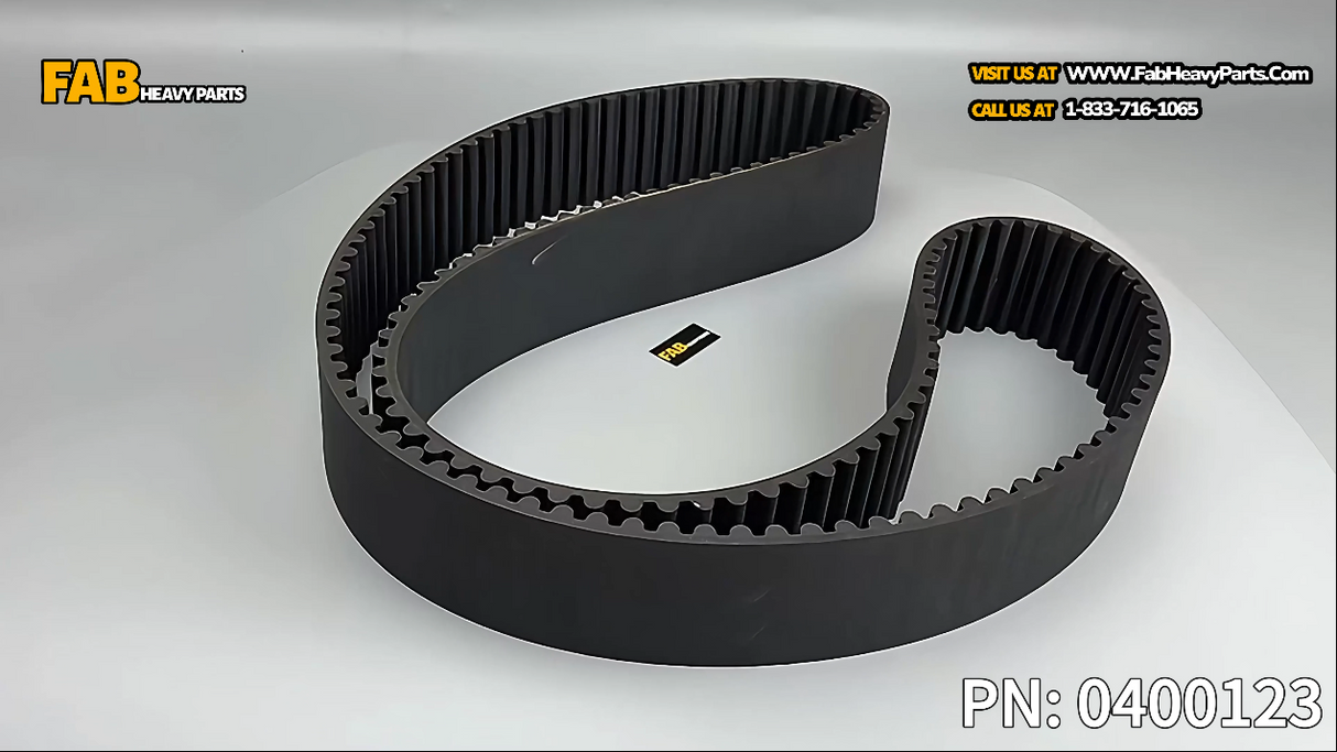 For Carlton Stump Grinder SP7015 TRX SP7015 Poly Chain Belt 0400123