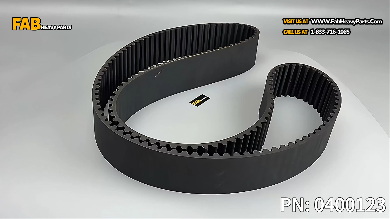 For Carlton Stump Grinder SP7015 TRX SP7015 Poly Chain Belt 0400123