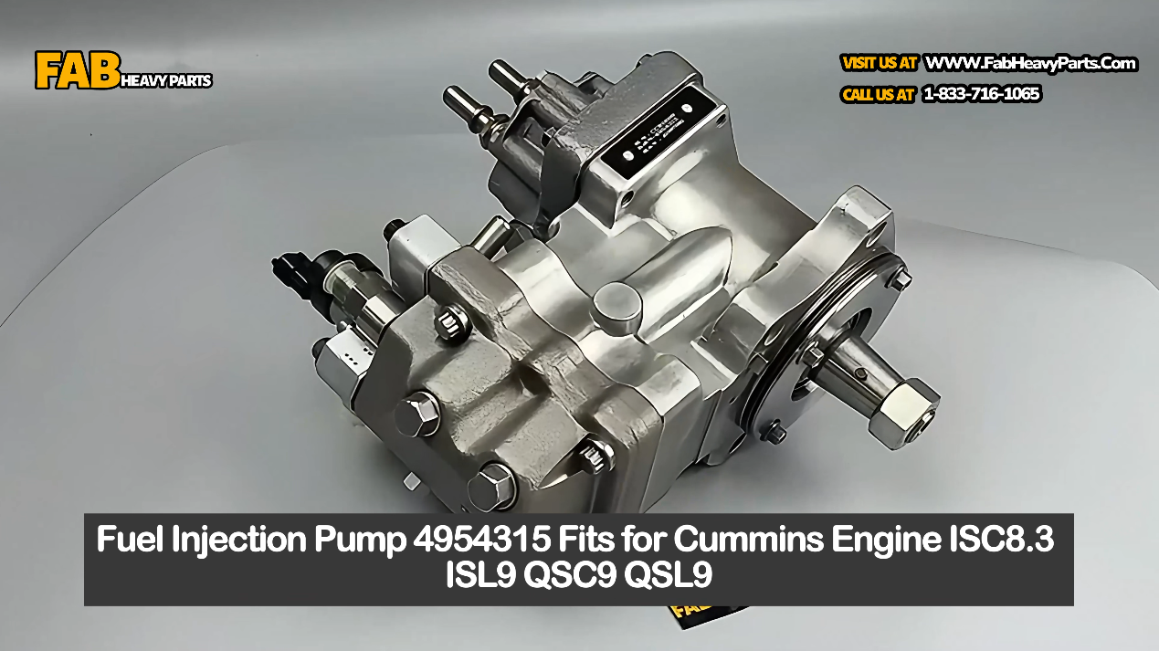Fuel Injection Pump 4954315 Fits for Cummins Engine ISC8.3 ISL9 QSC9 QSL9