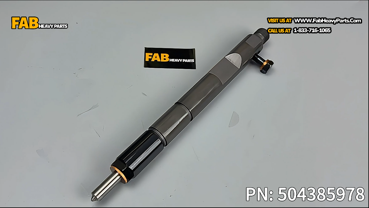 Fuel Injector 504385978 for Iveco Engine F5CE5454B F5CE5454C New Holland Loader C227 C232 C238 L223 L225 L230