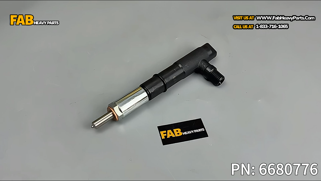 Fuel Injector 6680776 Fits for Kubota Engine V3300 DI T Aftermarket Replacement For Bobcat Loader A300 S220 S250 S300 T250 T300