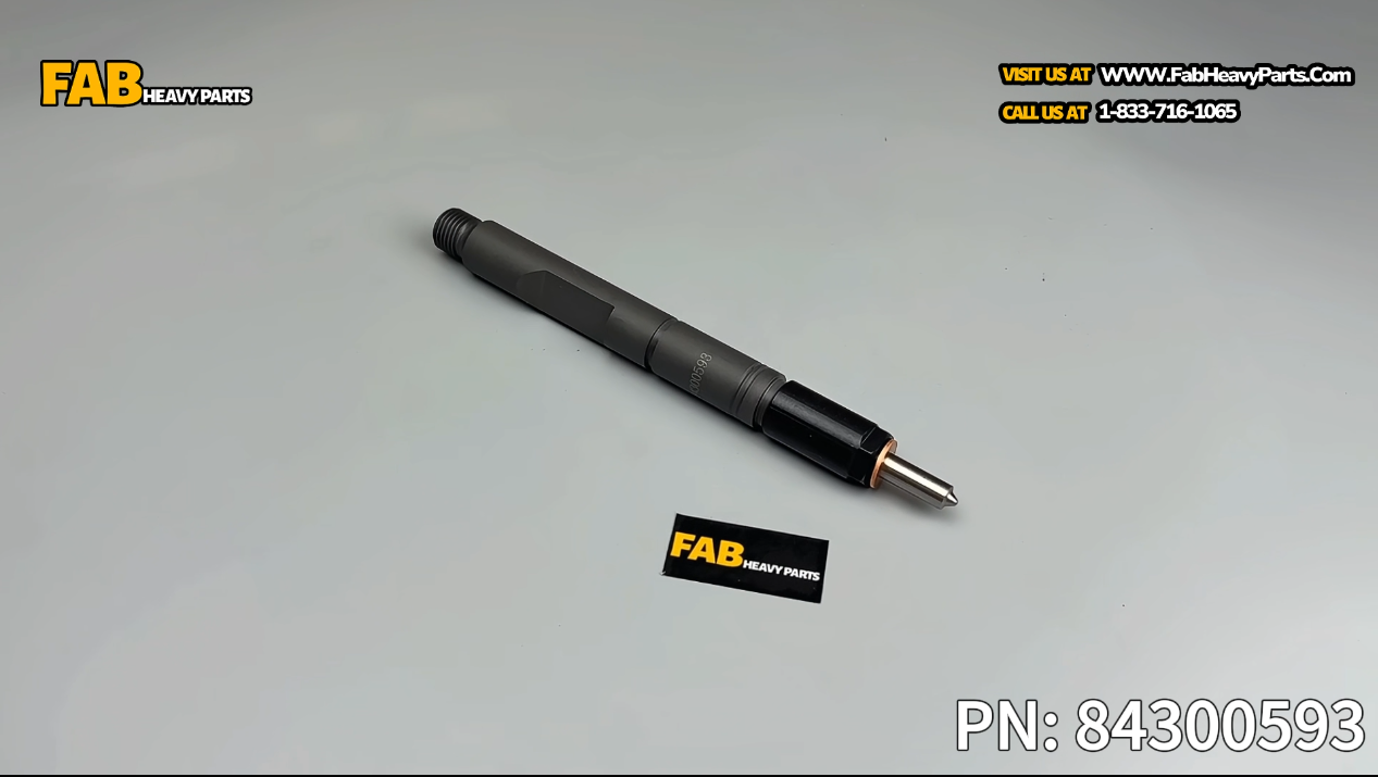 Fuel Injector 84300593 for New Holland Tractor TD100 TD110 TD65 TD75 TD80 TD90  TD85F TD5.80 TD5040B TD80A TD80D Tier 3