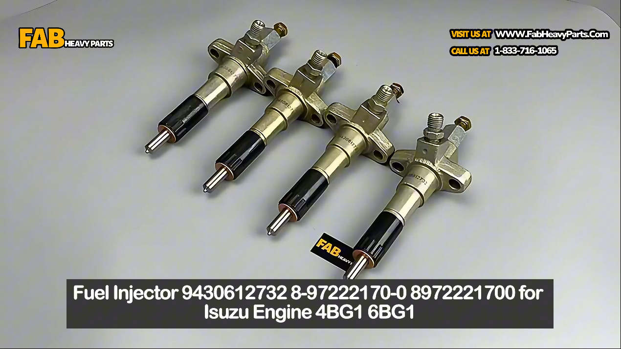 Fuel Injector 9430612732 8-97222170-0 8972221700 for Isuzu Engine 4BG1 6BG1