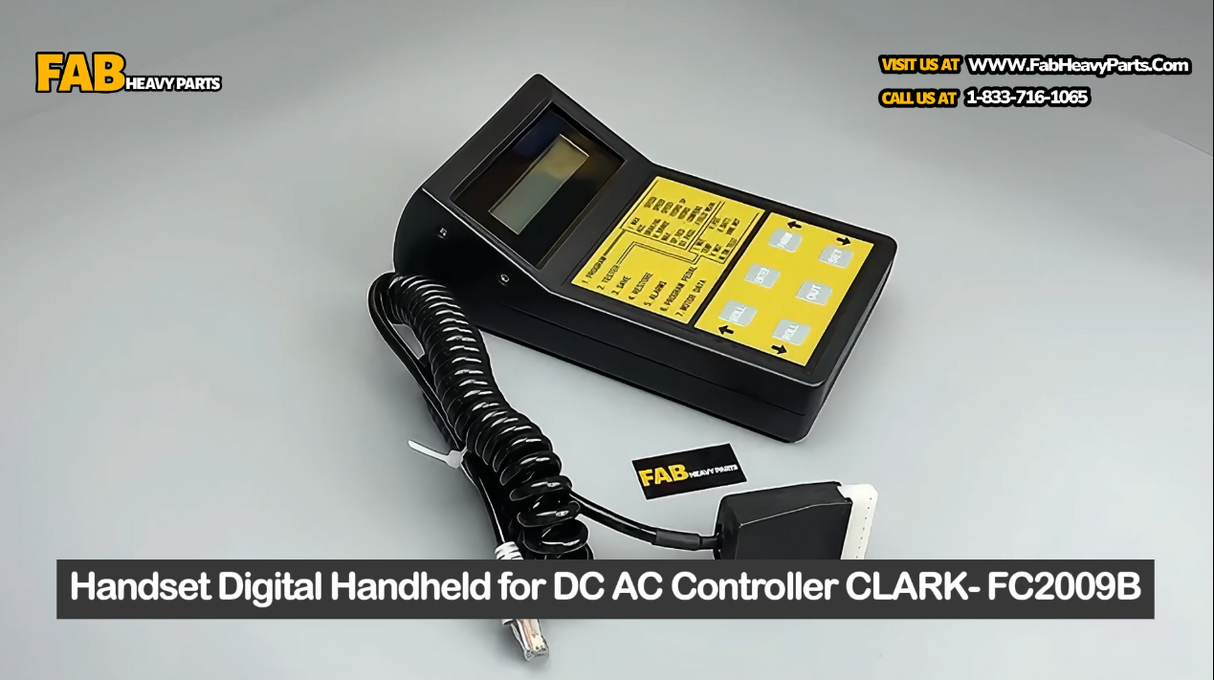 Handset Digital Handheld for DC AC Controller CLARK- FC2009B