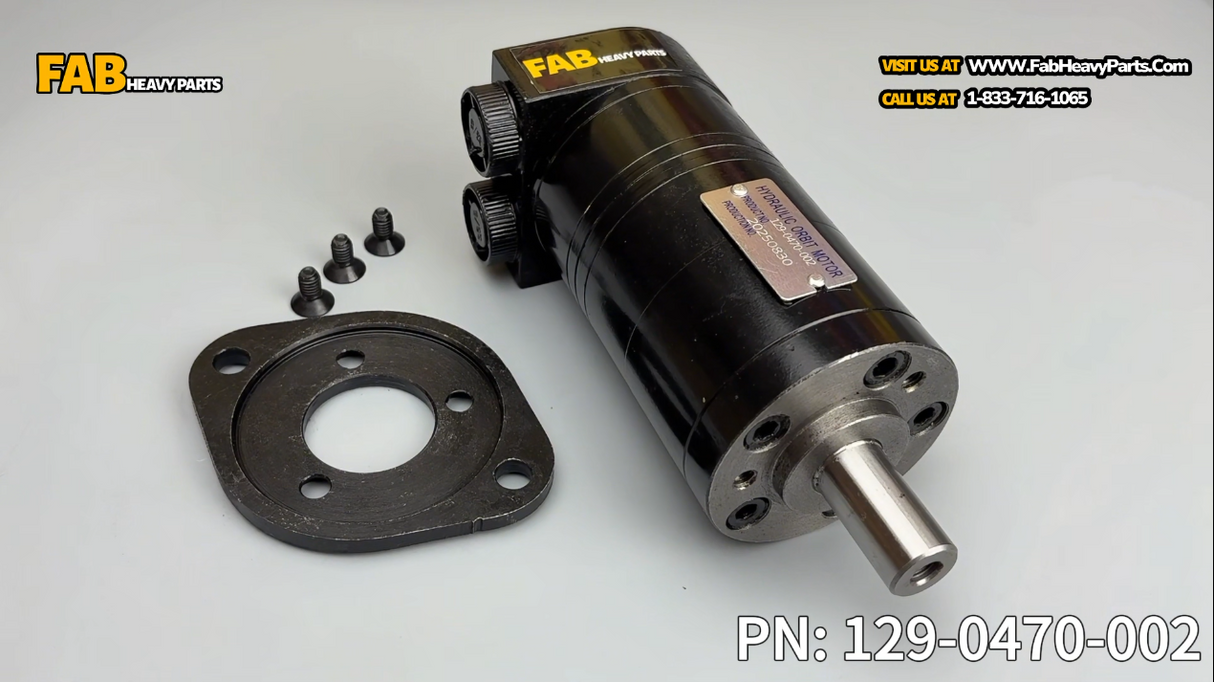 MovYard® Hydraulic Motor 129-0470-002 Fits for CharLynn Interchange