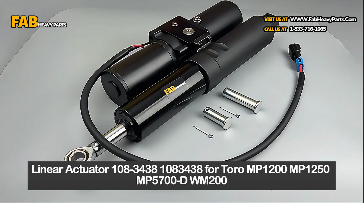 Linear Actuator 108-3438 1083438 for Toro MP1200 MP1250 MP5700-D WM200