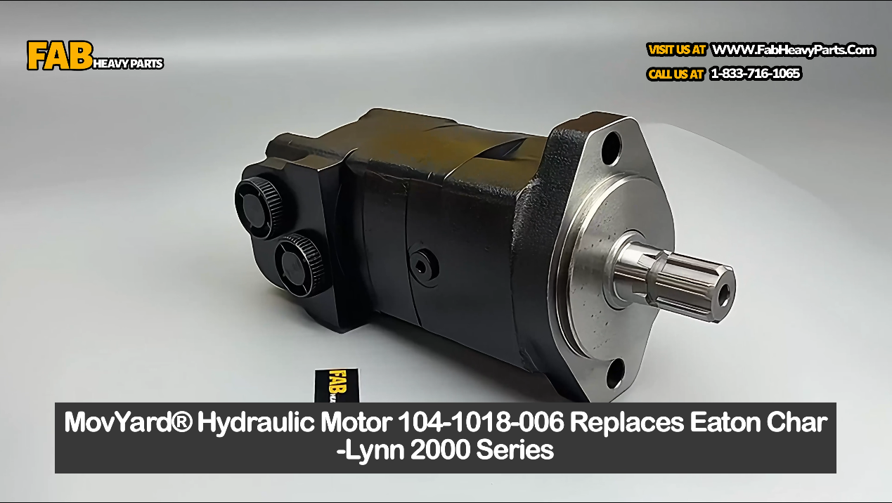 MovYard® Hydraulic Motor 104-1018-006 Replaces Eaton Char-Lynn 2000 Series