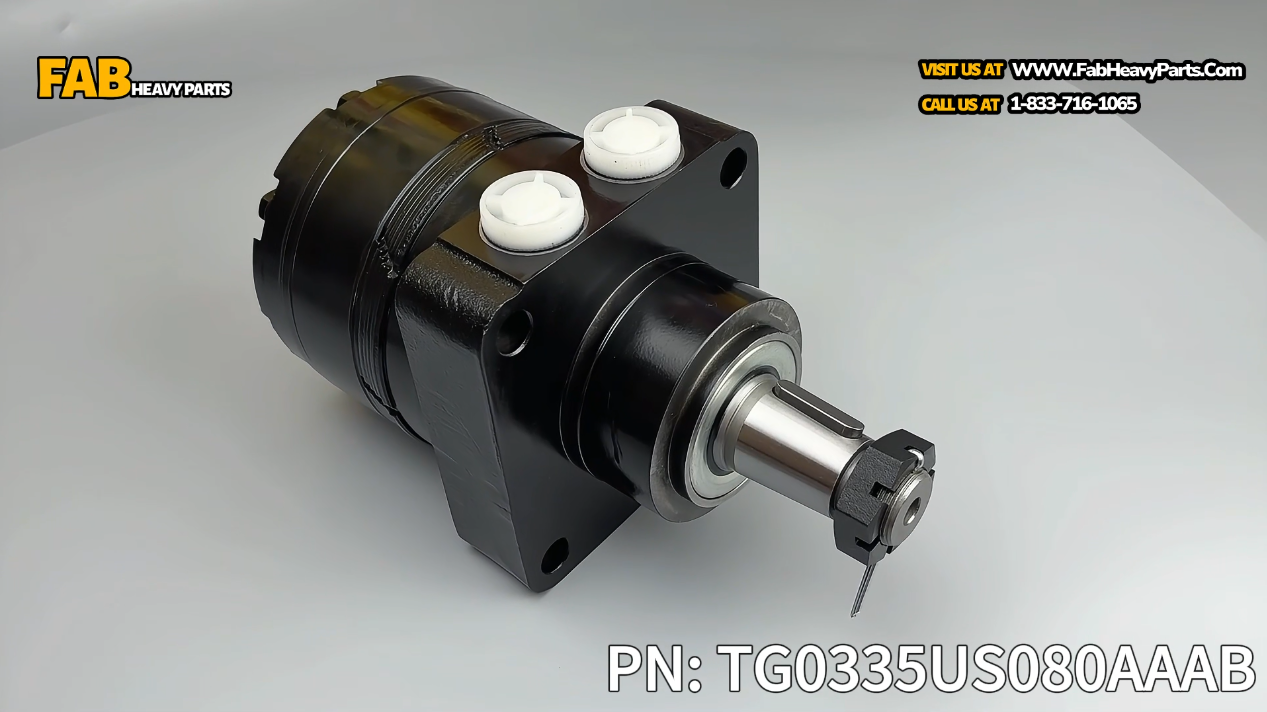 MovYard® Hydraulic Motor TG0335US080AAAB Replaces Parker Interchange