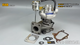 New Turbocharger 4037141 for New Holland LS185.B Skid Steer Loader 334TM2 Engine