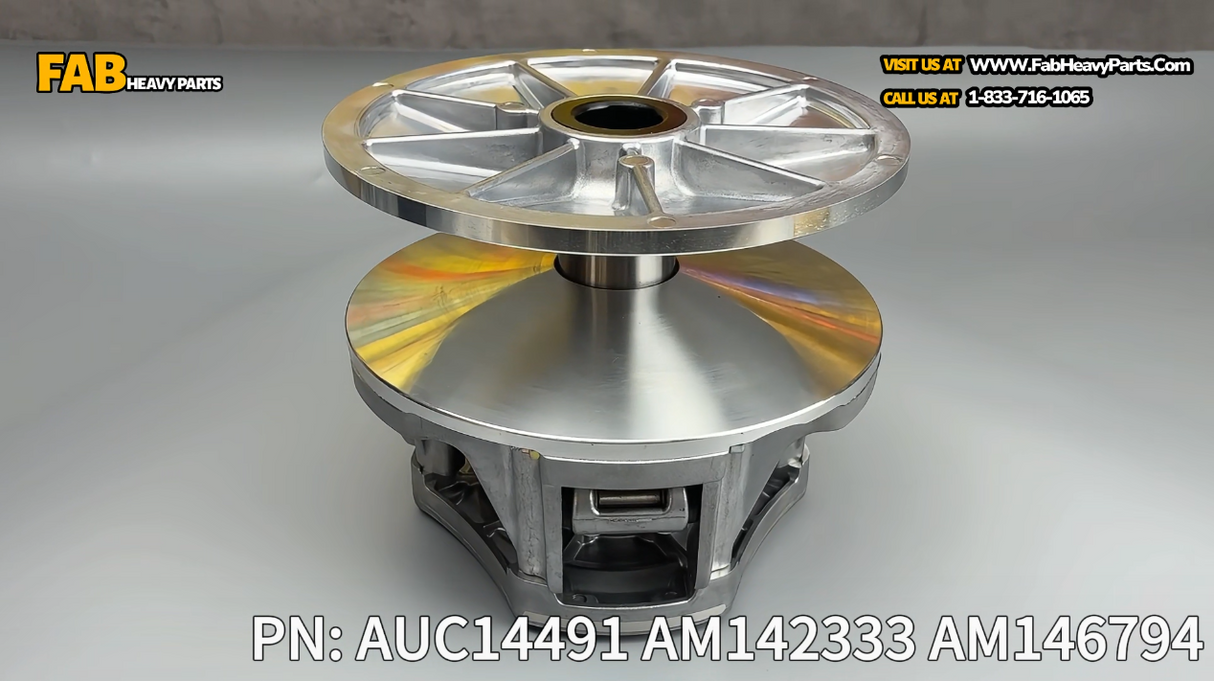 Primary Drive Clutch AUC14491 Fits for John Deere 4X4 XUV825i XUV825E XUV825M XUV835M