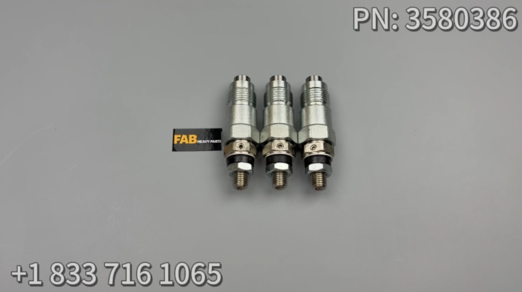 3 PCS Injector 3580386 for Volvo Penta Engine MD2030A MD2030B MD2030C MD2030D