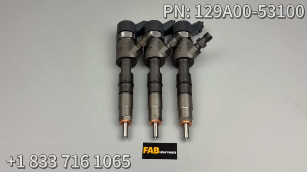 3 PCS Fuel Injector 129A00-53100 0445110463 for Yanmar Engine 4TNV88C 3TNV88C