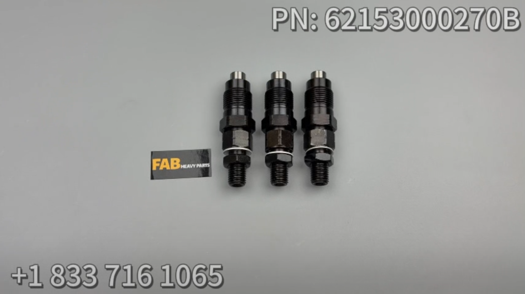 3 PCS Fuel Injector 62153000270B 62153000310 for Iseki Engine E3CD