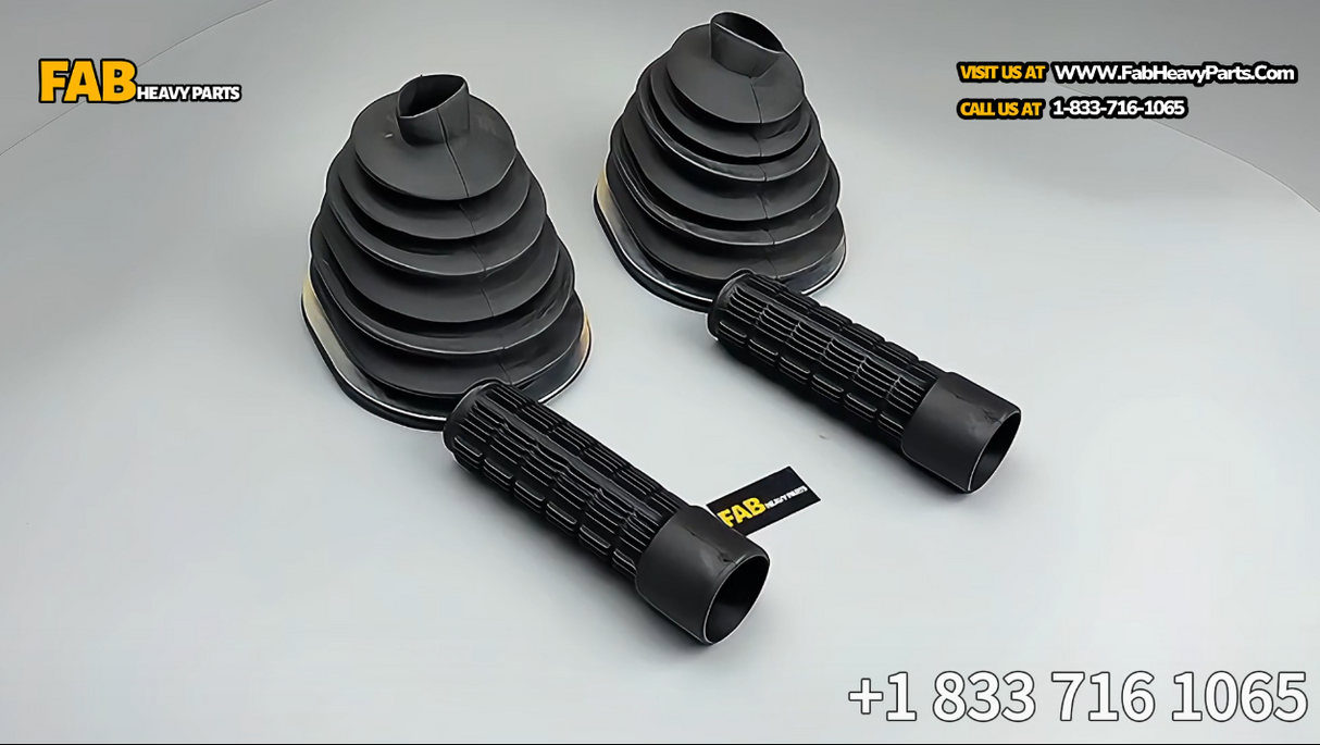 Rubber Steering Boots Grips Aftermarket Replacement For Bobcat S100 S130 S150 S160 S175 S185 S205 S220