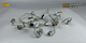 6x Fuel Injector Lines Set 904-322 904-323 5086871