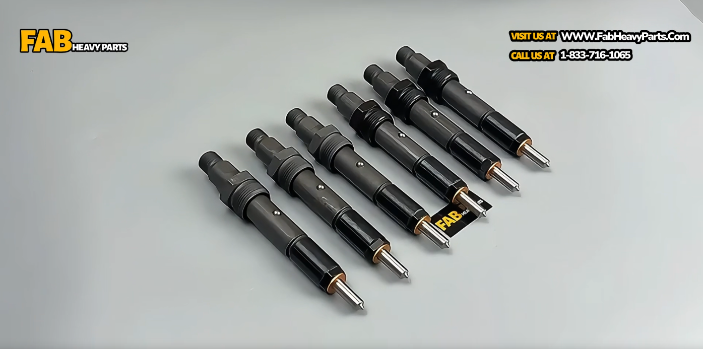 6 PCS Fuel Injector 2645F027 for Perkins Engine 11