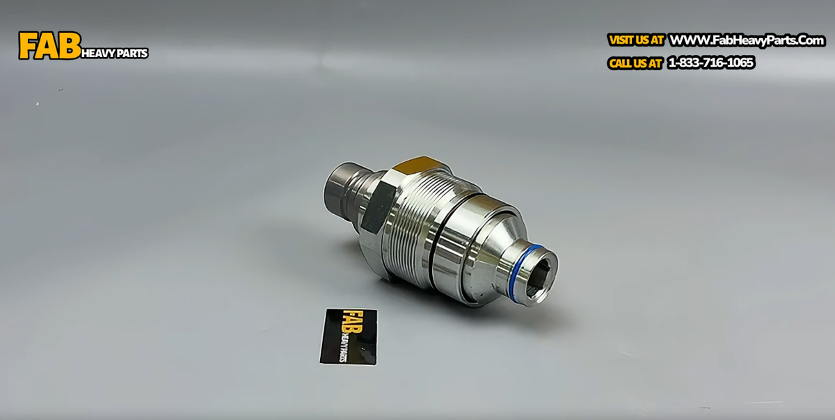 Flat Face Male Hydraulic Coupler 7246799 Aftermark