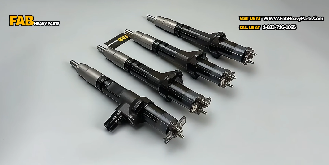 4 PCS Fuel Injector 1J508-53053 1J50853053 Fits for Kubota Engine V3800 Compact Track Loader SVL95