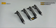 4 PCS Fuel Injector YM729902-53200 Fits for Komatsu Engine 4D98E-1HC Excavator PC75-1 PC75R-2 PW75-1