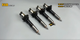 4X Fuel Injector 095000-6800 1J574-53050 1J574-53051 Fits for Kubota V3800 V3800DI
