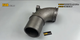 Exhaust Outlet Pipe 3910991 for Cummins Engine B 4B 5.9L 3.9L 6.7L Hyundai Wheel Loader HL17C HL750