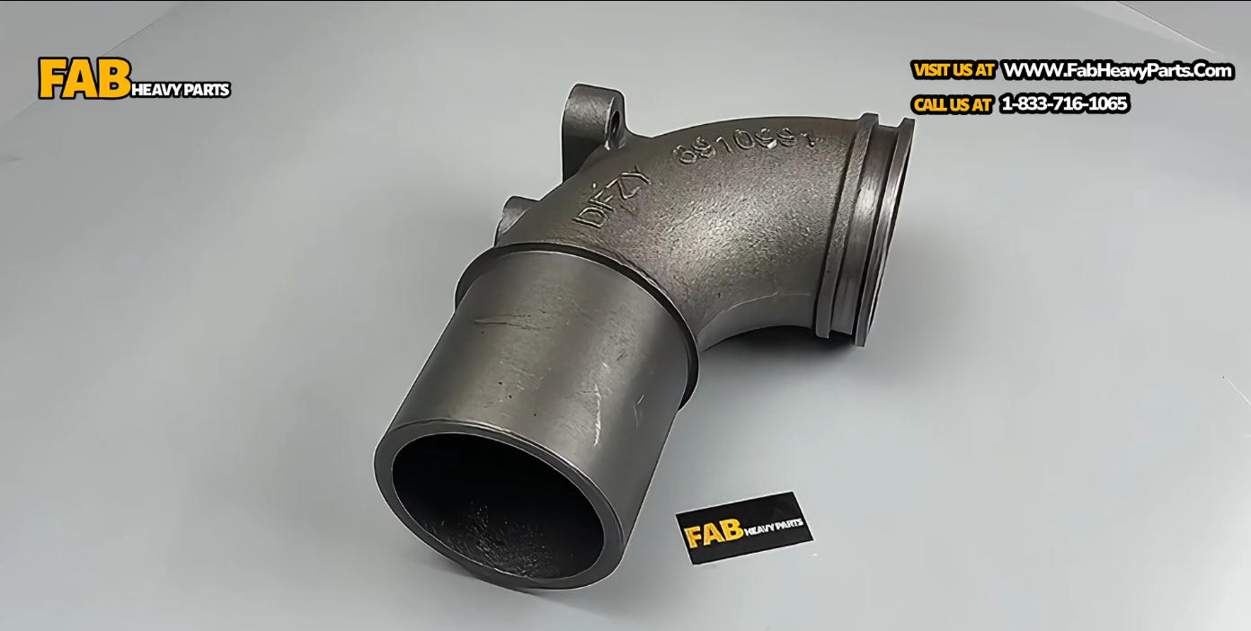 Exhaust Outlet Pipe 3910991 for Cummins Engine B 4B 5.9L 3.9L 6.7L Hyundai Wheel Loader HL17C HL750