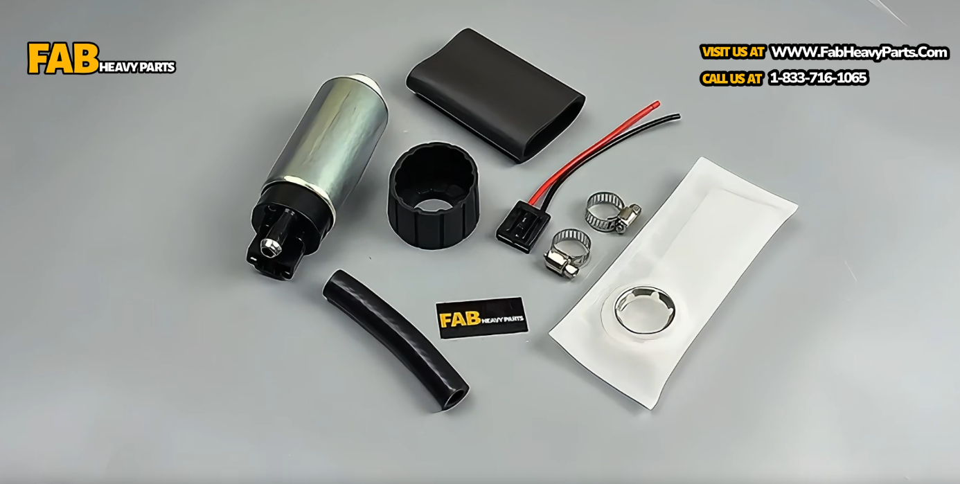 255LPH High Pressure Fuel Pump & Install Kit GSS340 for Walbro