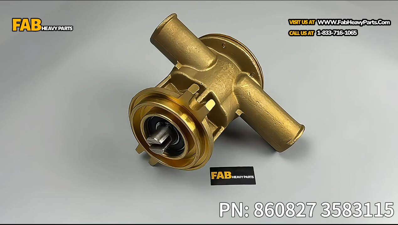 Sea Water Pump 860827 3583115 860629 3581558 for Volvo Penta Engine TMD TAMD KAD KAMD
