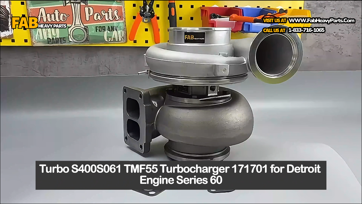 Turbo S400S061 TMF55 Turbocharger 171701 for Detroit Engine Series 60