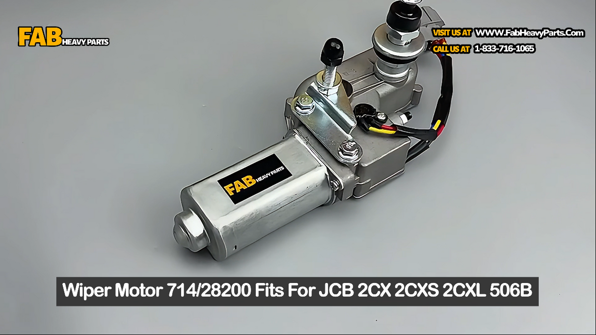 Wiper Motor 714/28200 Fits For JCB 2CX 2CXS 2CXL 506B