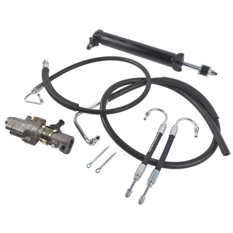 PS1A-PSV2-PSHKIT5 Power Steering Cylinder Valve Hoses Kit for Chevy Bel Air Impala 1960-1964 Base - Fab Heavy Parts