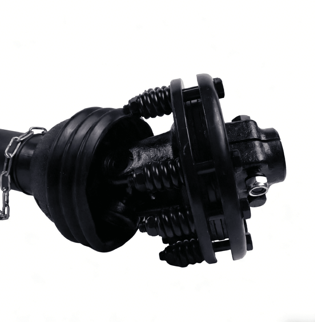 PTO Drive Line for 1 - 3/8x6 Spline Tractor End 36" - 42" Length Series 4 - Fab Heavy Parts