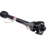 Eje de toma de fuerza 1 3/8" 6 estrías 46" 14106546 AB5091090 Compatible con tractores completos 3013-6022 Bush Hog 275 285 305 306 SQ7 SQ72 SQ84 JD 603 613 616 717 Kubota L360 L366 LM378