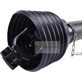 PTO Shaft 1 3/8" 6 Spline 46" 14106546 AB5091090 Fits for Complete Tractor 3013 - 6022 Bush Hog 275 285 305 306 SQ7 SQ72 SQ84 JD 603 613 616 717 Kubota L360 L366 LM378 - Fab Heavy Parts