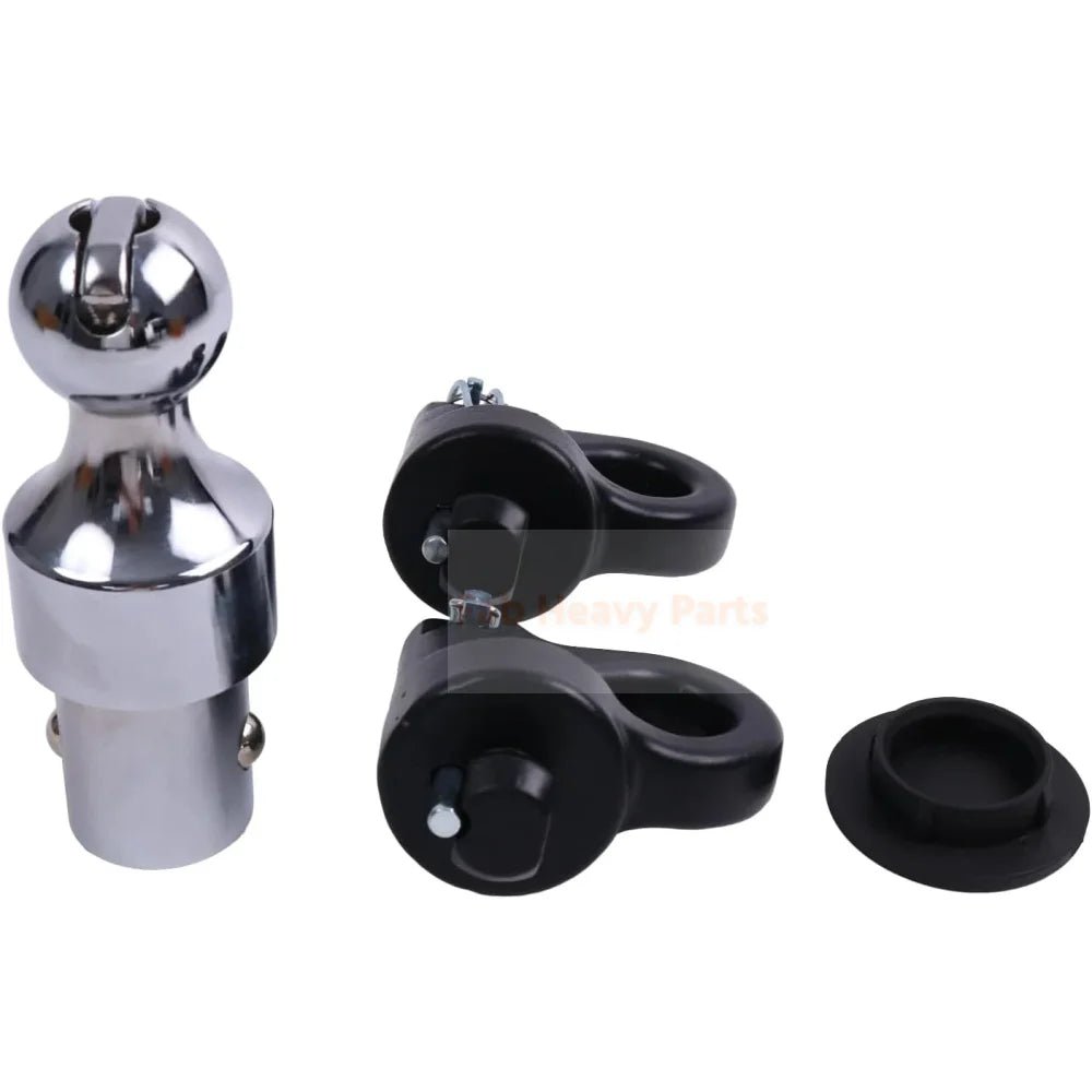Puck System Gooseneck Hitch Ball Kit 60692 Fits for Chevrolet Silverado 2500 HD 3500 HD for Ford F250 F350 for Nissan Titan XD - Fab Heavy Parts
