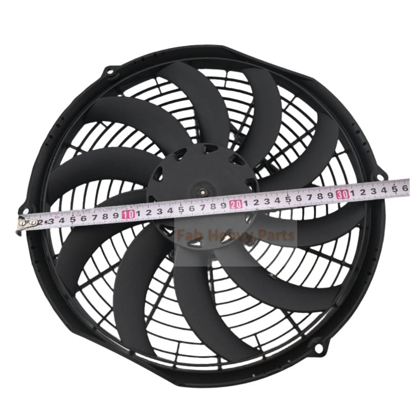 Puller Fan 12" Curved Blades Medium Profile 1328CFM VA10-AP50/C-61A 30101522 - Fab Heavy Parts