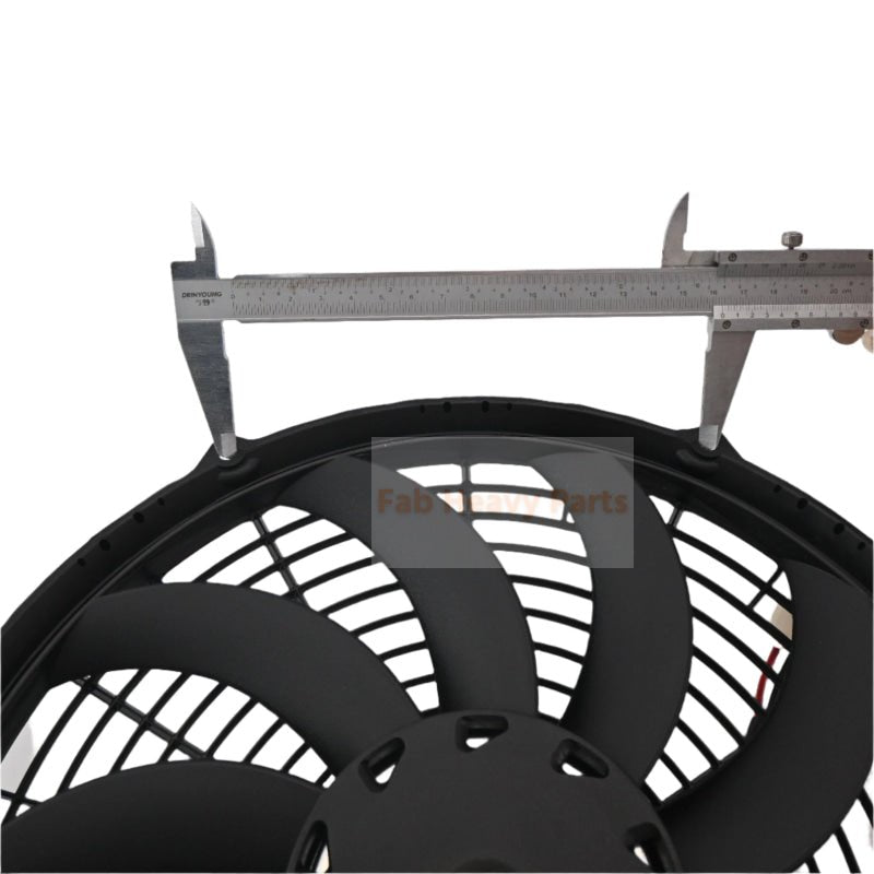 Puller Fan 12" Curved Blades Medium Profile 1328CFM VA10-AP50/C-61A 30101522 - Fab Heavy Parts