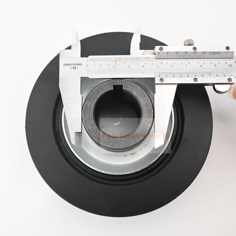 Pulley 8972481611 Fits for Isuzu Engine 4JG1 4JG2 Hitachi Excavator EX75UR-5 EX75US-5