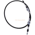 Push Pull Cable AW27924 AW22482 Fits for John Deere Loader 146 148 158 168 175 240 245 260 280 - Fab Heavy Parts