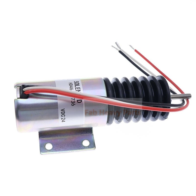 Push Pull Solenoid 24V P613 - A1V24 Fits for Trombetta - Fab Heavy Parts
