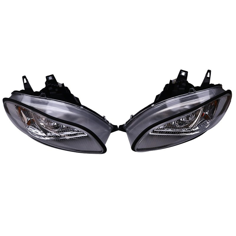 QSC Headlights Assembly Left & Right Pair A06 - 75732 - 004 A06 - 75732 - 005 for Freightliner M2 100 106 112 02 - 13 - Fab Heavy Parts