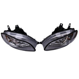 QSC Headlights Assembly Left & Right Pair A06 - 75732 - 004 A06 - 75732 - 005 for Freightliner M2 100 106 112 02 - 13 - Fab Heavy Parts