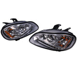 QSC Headlights Assembly Left & Right Pair A06-75732-004 A06-75732-005 for Freightliner M2 100 106 112 02-13