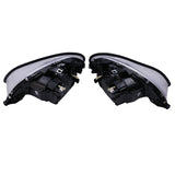 QSC Headlights Assembly Left & Right Pair A06-75732-004 A06-75732-005 for Freightliner M2 100 106 112 02-13