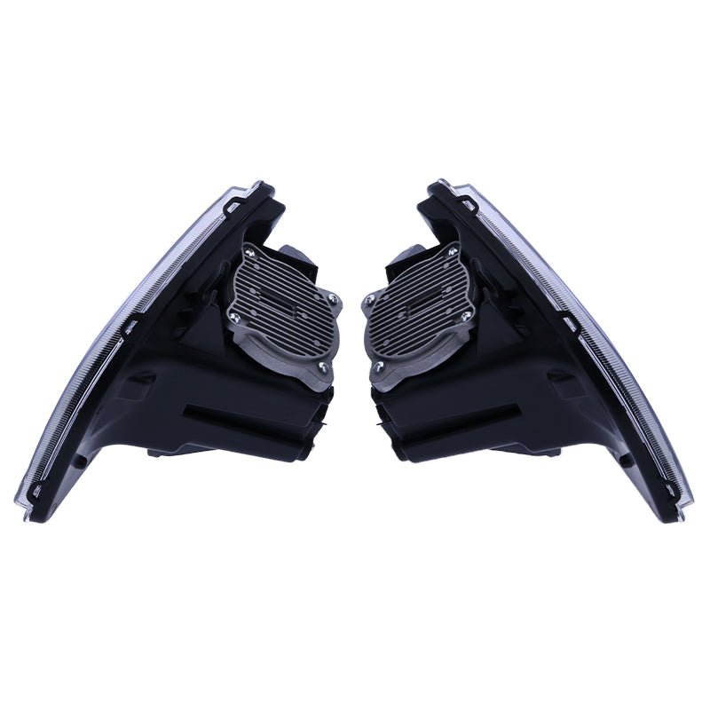 QSC Performance LED 1 - INJ - 1043 - 100 & 1 - INJ - 1043 - 200 fog Lights Lamps Pair for Freightliner Cascadia 2018+ - Fab Heavy Parts