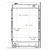 Radiator 139 - 6886 1396886 Fits For Caterpillar Engine 3046 Tractor D5C Final clearance - Fab Heavy Parts